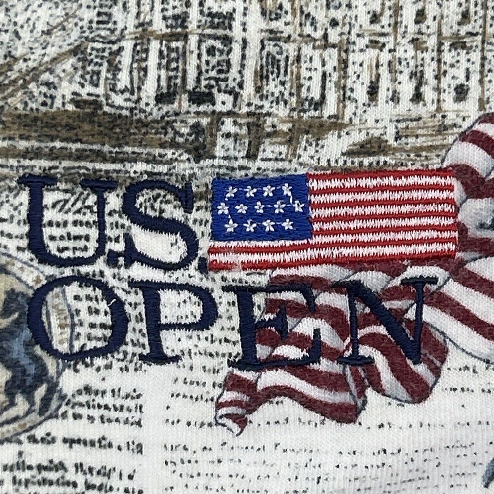 US Open Golf Collection Shirt Men's XL American Flag Declaration of Independence - Picture 3 of 10